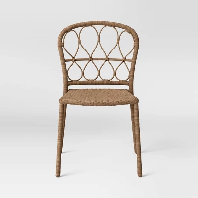 4pc Britanna Wicker Rattan Outdoor Patio Dining Chairs Arm Chairs Brown - Opalhouse™ 4pc Britanna Wicker Rattan Outdoor Patio Dining Chairs Arm Chairs Brown - Opalhouse™ -Opalhouse Designed With Jungalow GUEST 09b2bf4d b9d4 43fe 95ca 3e1cd13448a9