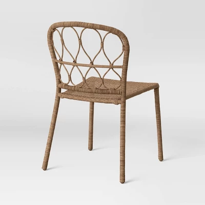 4pc Britanna Wicker Rattan Outdoor Patio Dining Chairs Arm Chairs Brown - Opalhouse™ 4pc Britanna Wicker Rattan Outdoor Patio Dining Chairs Arm Chairs Brown - Opalhouse™ -Opalhouse Designed With Jungalow GUEST 13b97cb5 49f0 4bf2 bd04 5d39fffbb634