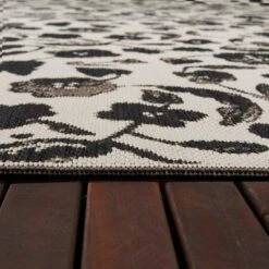 Floral Outdoor Rug Black - Opalhouse™ 2 Floral Outdoor Rug Black - Opalhouse™ -Opalhouse Designed With Jungalow GUEST 2794d941 44a7 42ac 82ac 0ab33b9558f1
