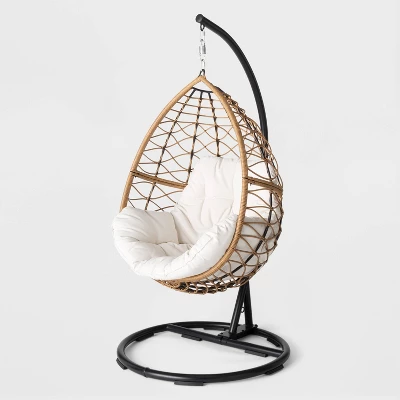 Britanna Patio Hanging Egg Chair - Natural - Opalhouse™ Britanna Patio Hanging Egg Chair - Natural - Opalhouse™ -Opalhouse Designed With Jungalow GUEST 27f4a642 19da 4202 9317 b38e538d437f