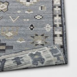 7'x10' Tapestry Rectangular Woven Outdoor Area Rug Gray - Opalhouse™ -Opalhouse Designed With Jungalow GUEST 3d63a080 35c1 4b18 87d0 49bd82241939