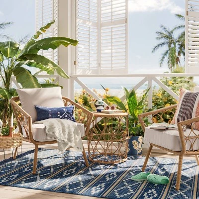 2pc Britanna Outdoor Patio Chairs, Club Chairs Natural - Opalhouse™ 2pc Britanna Outdoor Patio Chairs, Club Chairs Natural - Opalhouse™ -Opalhouse Designed With Jungalow GUEST 448c091c 10b3 4cd8 9fae 06fb2105a5b9