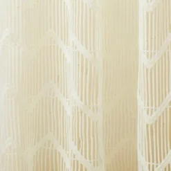 1pc 50"x84" Sheer Zig Zag Macrame Curtain Panel Cream - Opalhouse™ Designed With Jungalow™ -Opalhouse Designed With Jungalow GUEST 453c4af7 309c 4148 8efd 84874224d2bb