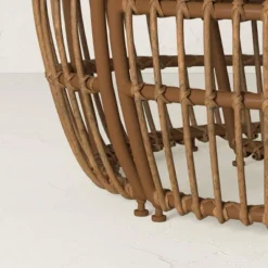 Topanga Club Chair With Ottoman - Blue/Brown - Opalhouse™ Designed With Jungalow™ -Opalhouse Designed With Jungalow GUEST 4aac9b48 90ae 4fc2 b7c3 86aeae4af47c