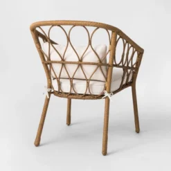 Britanna 3pc Patio Bistro Set Natural/Linen - Opalhouse™ -Opalhouse Designed With Jungalow GUEST 4b314db9 c026 4801 9c74 43b9fedb7fa1