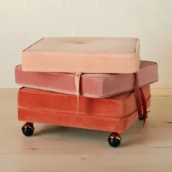 Marin Stackable Pouf With Casters - Opalhouse™ Designed With Jungalow™ -Opalhouse Designed With Jungalow GUEST 5b1e48d3 e783 4991 9407 d41d430d95f6