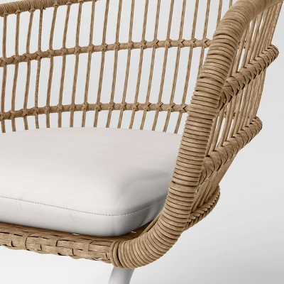 Southport 3pc Motion Patio Chat Set with Metal Legs - Natural/White - Opalhouse™ Southport 3pc Motion Patio Chat Set With Metal Legs - Natural/White - Opalhouse™ -Opalhouse Designed With Jungalow GUEST 5d2a432c cabf 4662 9bf9 e67a6e679ac1