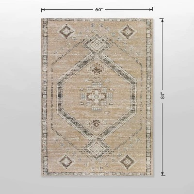 5'x7' Sunset Moroccan Tapestry Rectangular Woven Outdoor Area Rug Light Brown - Opalhouse™ 5'x7' Sunset Moroccan Tapestry Rectangular Woven Outdoor Area Rug Light Brown - Opalhouse™ -Opalhouse Designed With Jungalow GUEST 600501e1 0d8a 42f2 9afb 1f6245befe8b