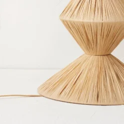 Faux Raffia Floor Lamp Brown (Includes LED Light Bulb) - Opalhouse™ Designed With Jungalow -Opalhouse Designed With Jungalow GUEST 722eef02 bd1a 4345 bc17 2300537469fc