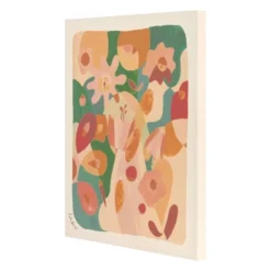 24" X 30" Floral Abstract Unframed Wall Canvas Green - Opalhouse™ Designed With Jungalow™ -Opalhouse Designed With Jungalow GUEST 763f5edd e763 4bb2 a39f c3a8477b8552