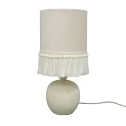 Small Table Lamp With Fringe Shade Off-White (Includes LED Light Bulb) - Opalhouse™ Designed With Jungalow™ -Opalhouse Designed With Jungalow GUEST 7b52390b 0f9b 4c1c be8b 991b426944b8