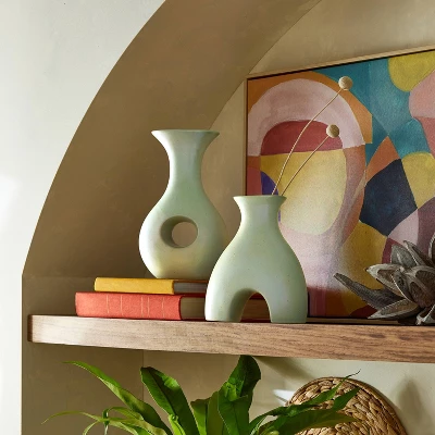 8.125" Ceramic Vase - Opalhouse™ designed with Jungalow™ 8.125" Ceramic Vase - Opalhouse™ Designed With Jungalow™ -Opalhouse Designed With Jungalow GUEST 81265a53 b538 451a ad69 dfb76efe8724