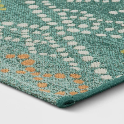 5' x 7' Outdoor Rug Global Aqua - Opalhouse™ 5' X 7' Outdoor Rug Global Aqua - Opalhouse™ -Opalhouse Designed With Jungalow GUEST 94e427f0 b0d5 487c 91ca 6bfff41aba11