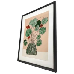 (Set Of 3) 9" X 18"/14" X 14"/16" X 20" Floral Mixed Size Frames Black - Opalhouse™ Designed With Jungalow™ -Opalhouse Designed With Jungalow GUEST 9b7806e0 dc94 4948 8359 b4fdef66eaaa