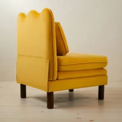 Bencia Slipper Chair Mustard - Opalhouse™ Designed With Jungalow™ -Opalhouse Designed With Jungalow GUEST a0cf3891 5fcb 4e49 b2aa 64b42fb9e215