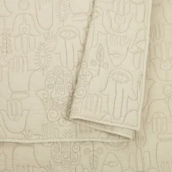 3pc Full/Queen Hamsa Hand Of Fatima Quilt Set Khaki - Jungalow By Justina Blakeney 2 3pc Full/Queen Hamsa Hand Of Fatima Quilt Set Khaki - Jungalow By Justina Blakeney -Opalhouse Designed With Jungalow GUEST a4e7afcd 658f 495a b47a 7857cde348c4
