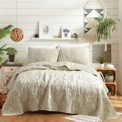 3pc Full/Queen Hamsa Hand of Fatima Quilt Set Khaki - Jungalow by Justina Blakeney 3pc Full/Queen Hamsa Hand Of Fatima Quilt Set Khaki - Jungalow By Justina Blakeney -Opalhouse Designed With Jungalow GUEST ab56759d d2d1 49a6 b9a0 c0d2040322fe