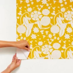 Idris Flower Wallpaper Pharaoh Gold - Opalhouse™ Designed With Jungalow™ 2 Idris Flower Wallpaper Pharaoh Gold - Opalhouse™ Designed With Jungalow™ -Opalhouse Designed With Jungalow GUEST afa3c2c7 d4a3 4da6 989a 5ea8e7d3bc25