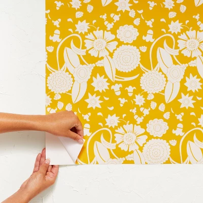 Idris Flower Wallpaper Pharaoh Gold - Opalhouse™ designed with Jungalow™ Idris Flower Wallpaper Pharaoh Gold - Opalhouse™ Designed With Jungalow™ -Opalhouse Designed With Jungalow GUEST afa3c2c7 d4a3 4da6 989a 5ea8e7d3bc25