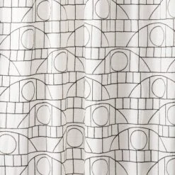 1pc Light Filtering Embroidery Bridges Window Curtain Panel White - Opalhouse™ Designed With Jungalow™ -Opalhouse Designed With Jungalow GUEST b1fb6aa6 e52e 4ee2 b60f dd7306877e08