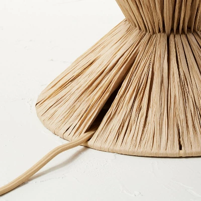 Faux Raffia Table Lamp Brown (Includes LED Light Bulb) - Opalhouse™ designed with Jungalow™ Faux Raffia Table Lamp Brown (Includes LED Light Bulb) - Opalhouse™ Designed With Jungalow™ -Opalhouse Designed With Jungalow GUEST b49749e7 ae6e 4925 931c 3149c35fba4d