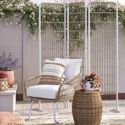 Southport 6' 3 Panel Decorative Patio Screen - Opalhouse™ Southport 6' 3 Panel Decorative Patio Screen - Opalhouse™ -Opalhouse Designed With Jungalow GUEST b7b269eb 5e93 4e43 ace4 4492defc8262