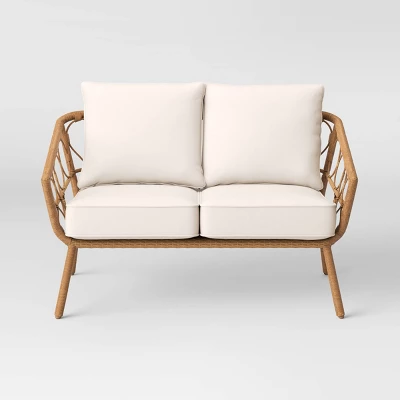 Britanna Patio Loveseat, Outdoor Furniture - Natural - Opalhouse™ Britanna Patio Loveseat, Outdoor Furniture - Natural - Opalhouse™ -Opalhouse Designed With Jungalow GUEST bacb2cde 07dd 4449 8644 cad191eecb84