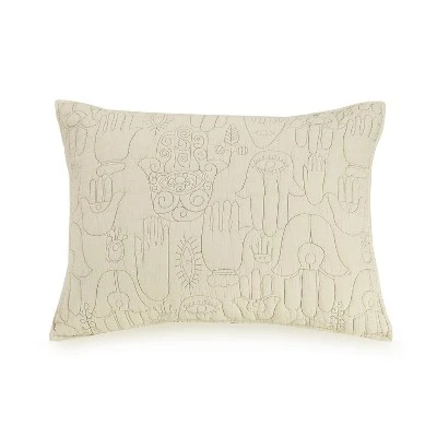 3pc Full/Queen Hamsa Hand of Fatima Quilt Set Khaki - Jungalow by Justina Blakeney 3pc Full/Queen Hamsa Hand Of Fatima Quilt Set Khaki - Jungalow By Justina Blakeney -Opalhouse Designed With Jungalow GUEST be25497f 727d 481c bed9 97a6c074ff4d