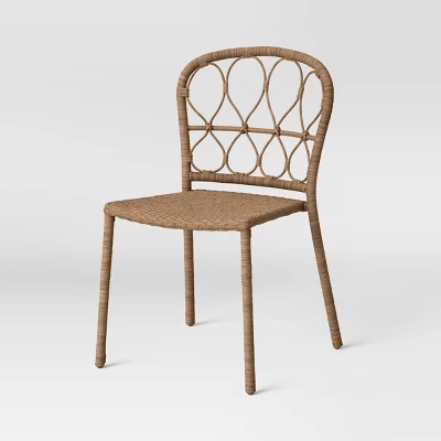 4pc Britanna Wicker Rattan Outdoor Patio Dining Chairs Arm Chairs Brown - Opalhouse™ 4pc Britanna Wicker Rattan Outdoor Patio Dining Chairs Arm Chairs Brown - Opalhouse™ -Opalhouse Designed With Jungalow GUEST c0b1766a 0b73 4f49 bc6b 7e9851159aab