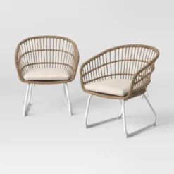 Southport 2pk Patio Dining Chairs – Opalhouse™ -Opalhouse Designed With Jungalow GUEST c83069a8 e0cd 4d3b a0c4 94bddefc5456