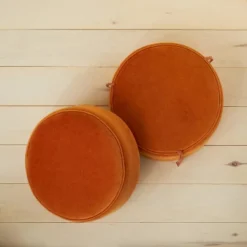 Olivia Round Pouf Rust - Opalhouse™ Designed With Jungalow™ -Opalhouse Designed With Jungalow GUEST c9dd8b4f 6724 4b6d b4cd 58d229a78600