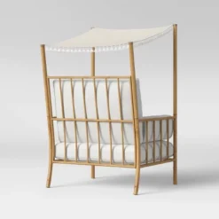 Calla Canopy Patio Accent Chair - White - Opalhouse™ -Opalhouse Designed With Jungalow GUEST cad28faf 9119 4972 a838 152f46c7def8