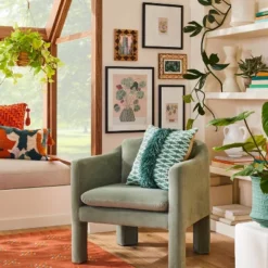 (Set Of 3) 9" X 18"/14" X 14"/16" X 20" Floral Mixed Size Frames Black - Opalhouseâ„¢ Designed With Jungalowâ„¢