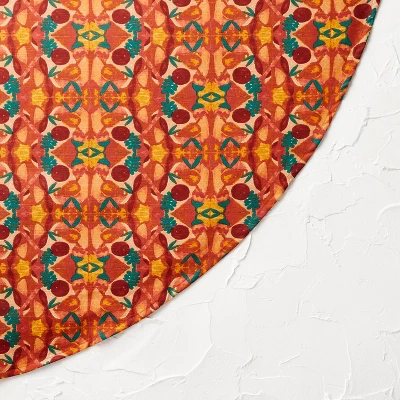 70" Cotton Calling In The Abundance Round Tablecloth with Tassels - Opalhouse™ designed with Jungalow™ 70" Cotton Calling In The Abundance Round Tablecloth With Tassels - Opalhouse™ Designed With Jungalow™ -Opalhouse Designed With Jungalow GUEST df2dae39 084a 4f9d ba97 5b79779f0bfb