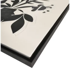 (Set Of 3) 24" X 30" Reductive Floral Framed Wall Canvas - Opalhouse™ Designed With Jungalow™ -Opalhouse Designed With Jungalow GUEST e712ed3a be22 4ca1 98b1 5c88ae79b02f