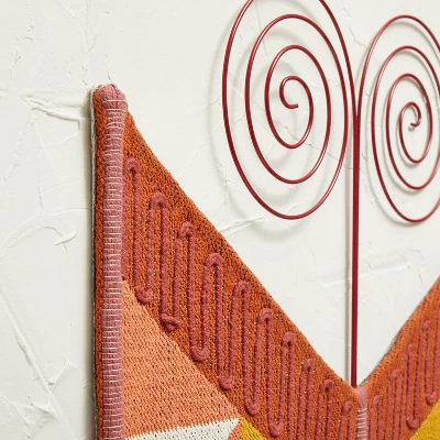 24" x 24" Oversized Woven Butterfly Decorative Wall Sculpture Brown - Opalhouse™ designed with Jungalow™ 24" X 24" Oversized Woven Butterfly Decorative Wall Sculpture Brown - Opalhouse™ Designed With Jungalow™ -Opalhouse Designed With Jungalow GUEST f50a1eac 806a 4998 af73 a51484d6beb8