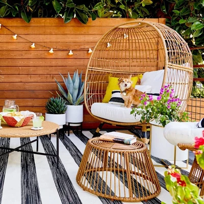 Southport Patio Egg Chair - Opalhouse Southport Patio Egg Chair - Opalhouse -Opalhouse Designed With Jungalow GUEST f5a407fb 4164 4aba 9848 bf1735303146