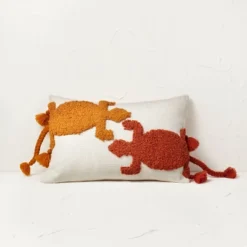 Two Lizard Punch Needle Lumbar Throw Pillow - Opalhouse™ Designed With Jungalow™ -Opalhouse Designed With Jungalow GUEST f5ef5d22 c347 45bc bdfc ebe9aaf2ebe1