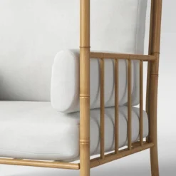 Calla Canopy Patio Accent Chair - White - Opalhouse™ -Opalhouse Designed With Jungalow GUEST f9156d93 25d0 4177 a742 bcdf64729fd2